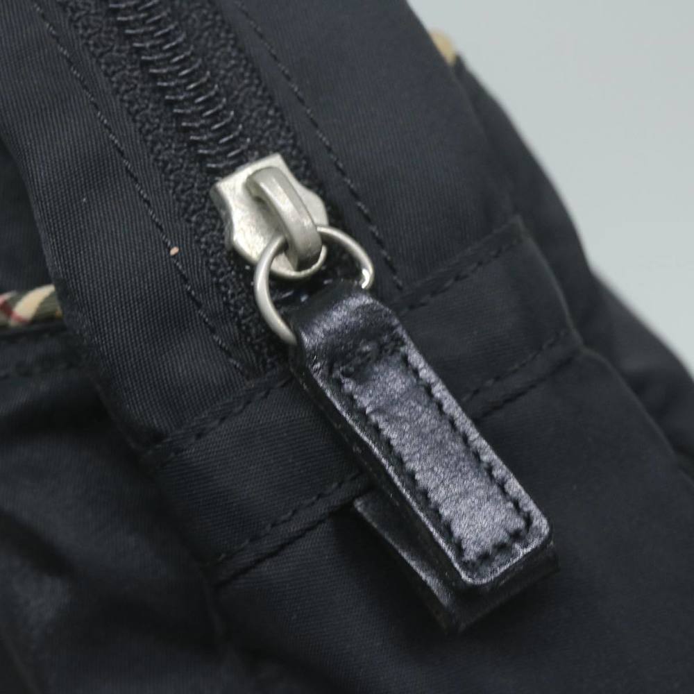 BURBERRY Hand Bag Nylon Black Auth ti1471 - Picture 14 of 16